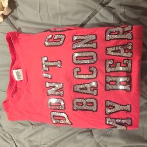 Vs pink bling T-shirt